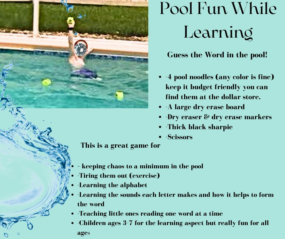 Pool Fun While Learning